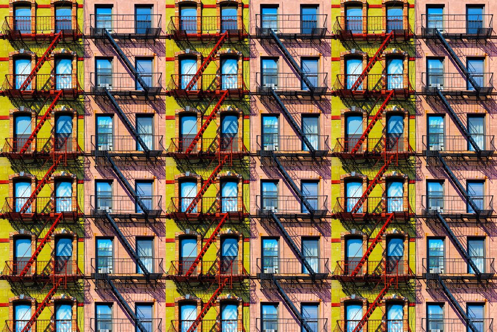 Kolorowy wzór architektoniczny autorstwa Igor Shrayer