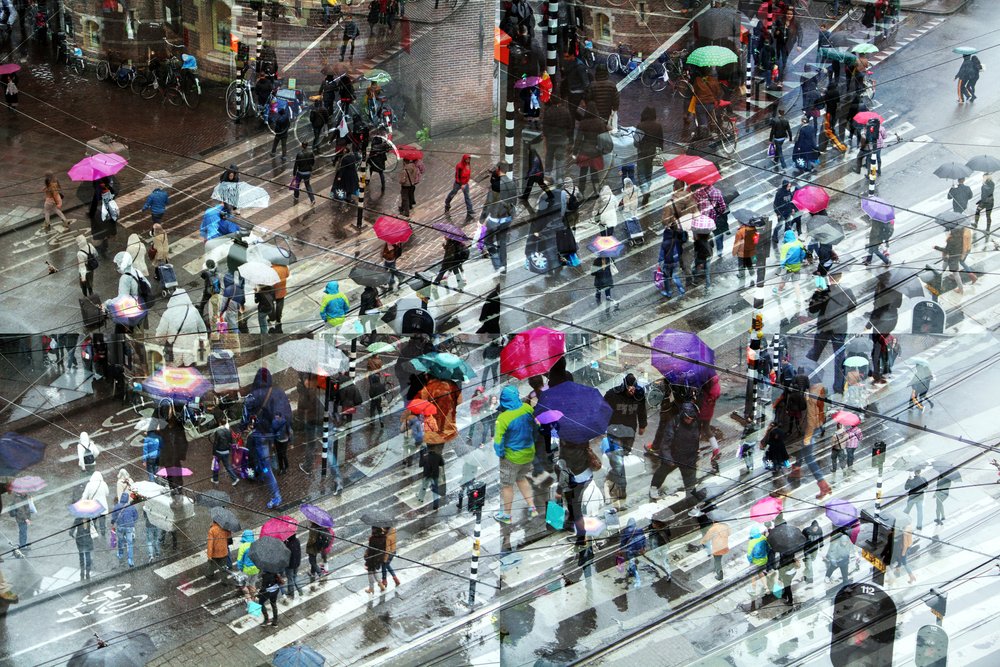 Parasole „Rainy City” autorstwa Igor Shrayer