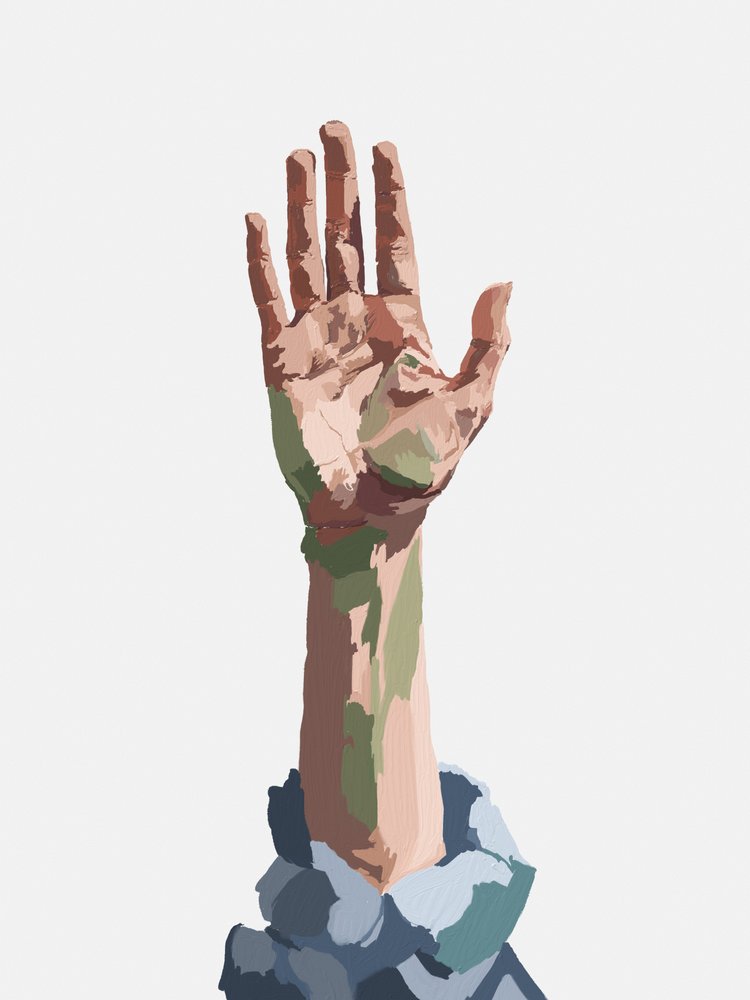 Dotarcie do Painted Hand autorstwa Jenna Alheit