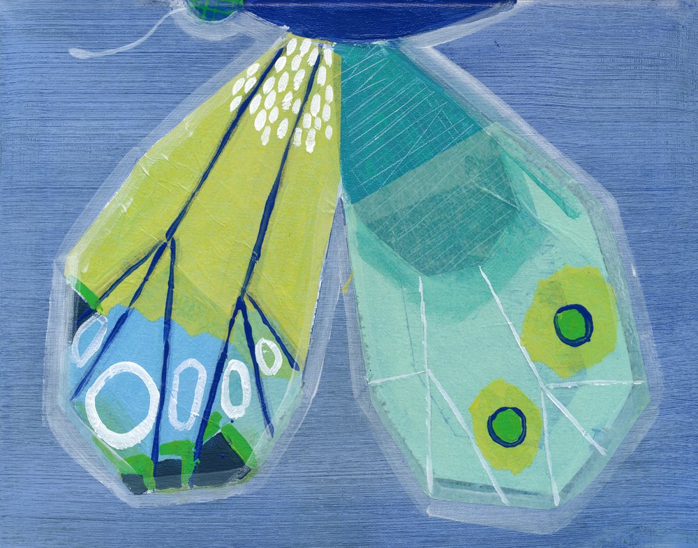 Motyl – lewa strona autorstwa Jenny Westenhofer