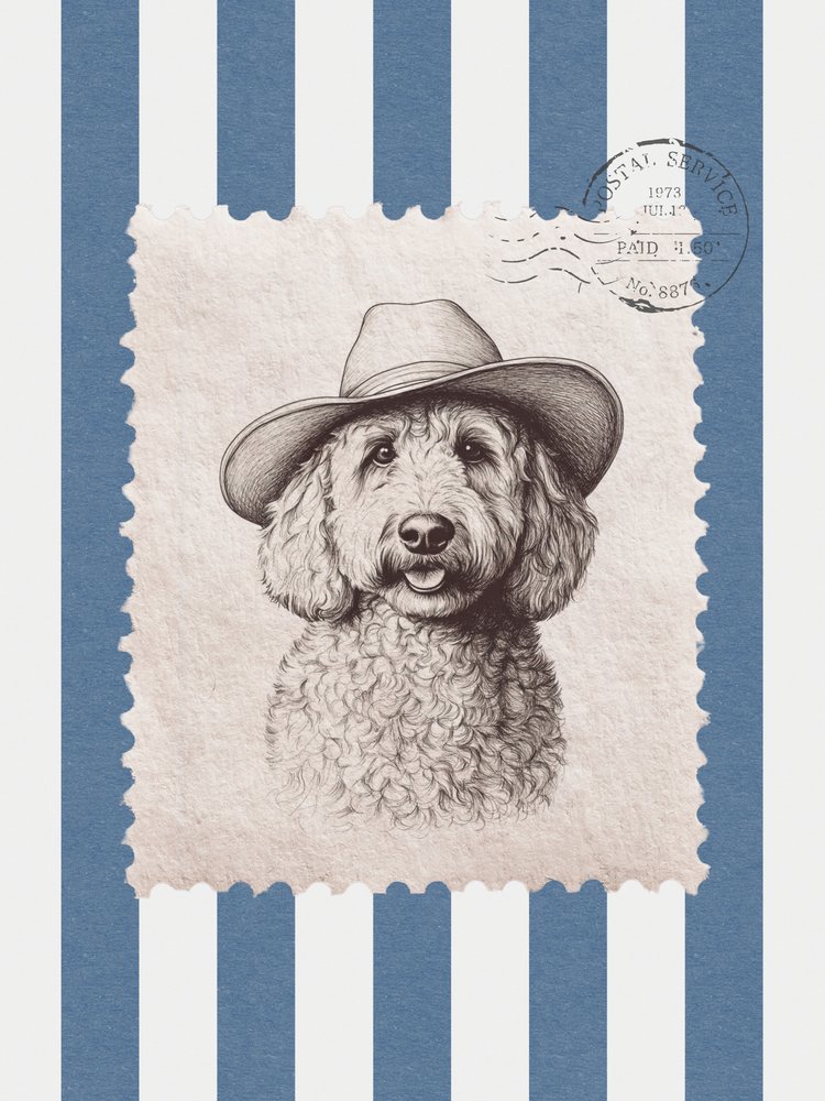 Pieczątka „Doodle Dog Cowboy” autorstwa Jolly and Dash