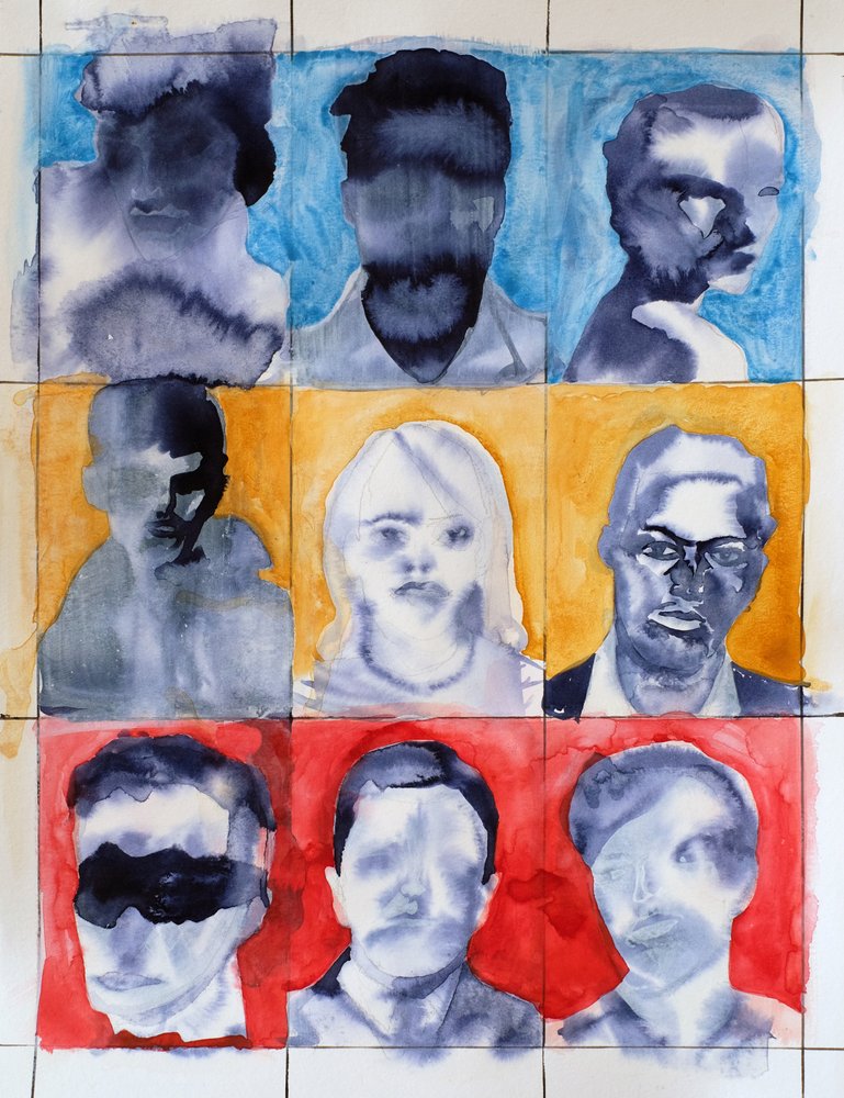 Kolekcja „Abstract Faces” autorstwa Joshua Hoskins