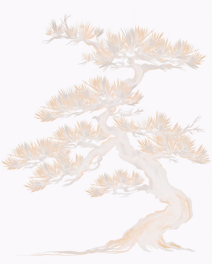 Elegancka sosna Zen autorstwa Josie George