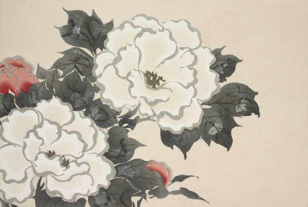 Kwiaty z Momoyogusa autorstwa Kamisaka Sekka