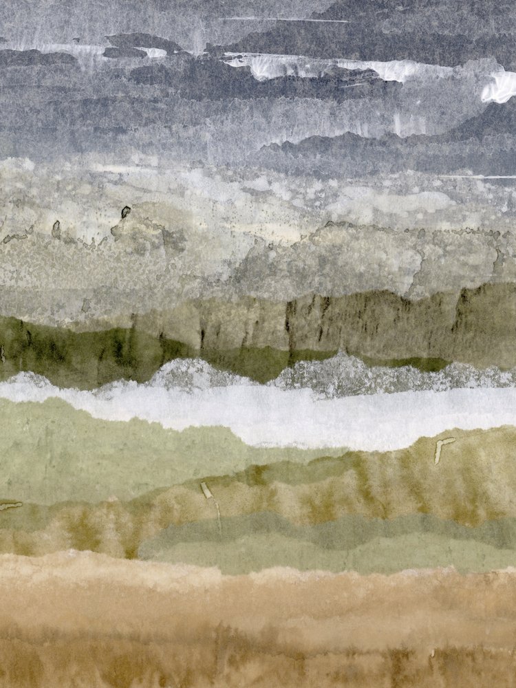 Stonowany, wielowarstwowy krajobraz autorstwa Lara Eckerman