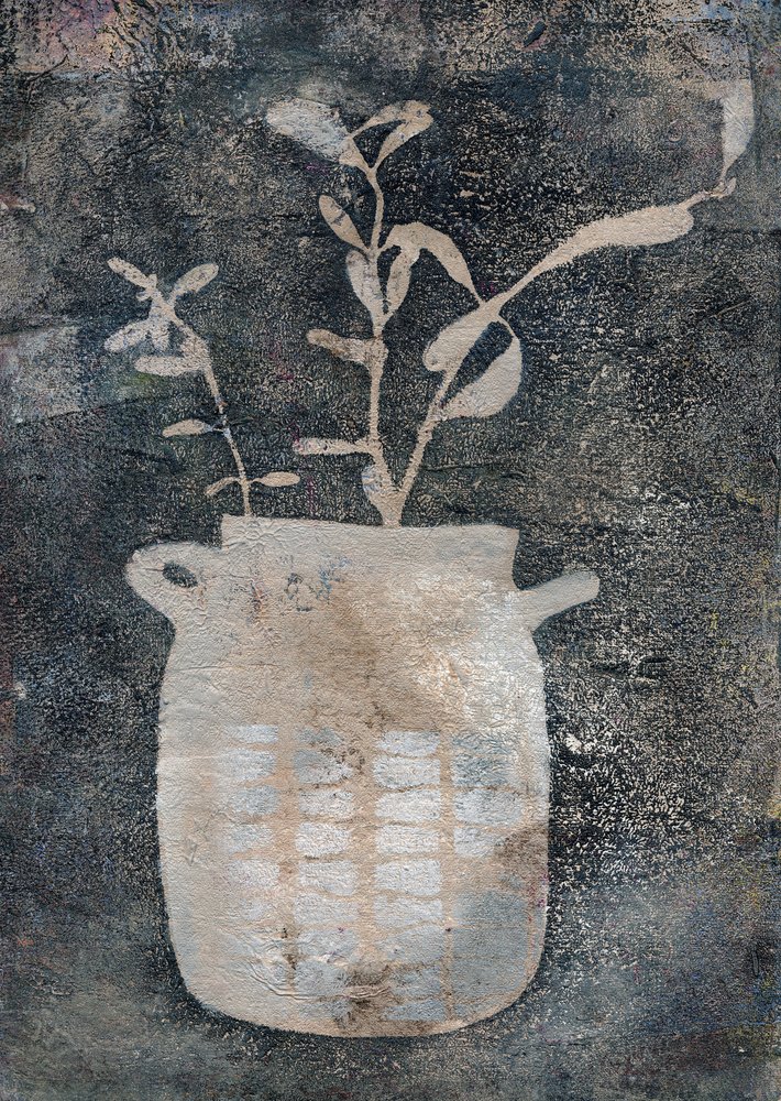 Rośliny doniczkowe w rustykalnym stylu autorstwa Lena Ru