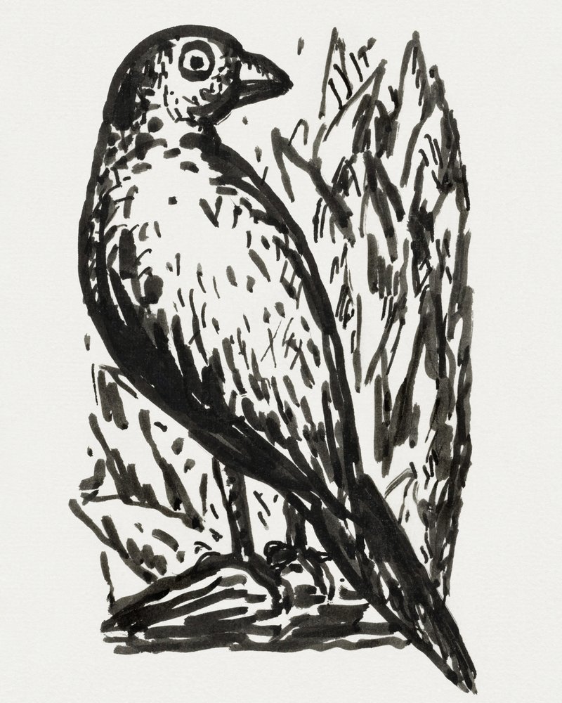Bird (ok. 1891–1941) autorstwa Leo Gestel