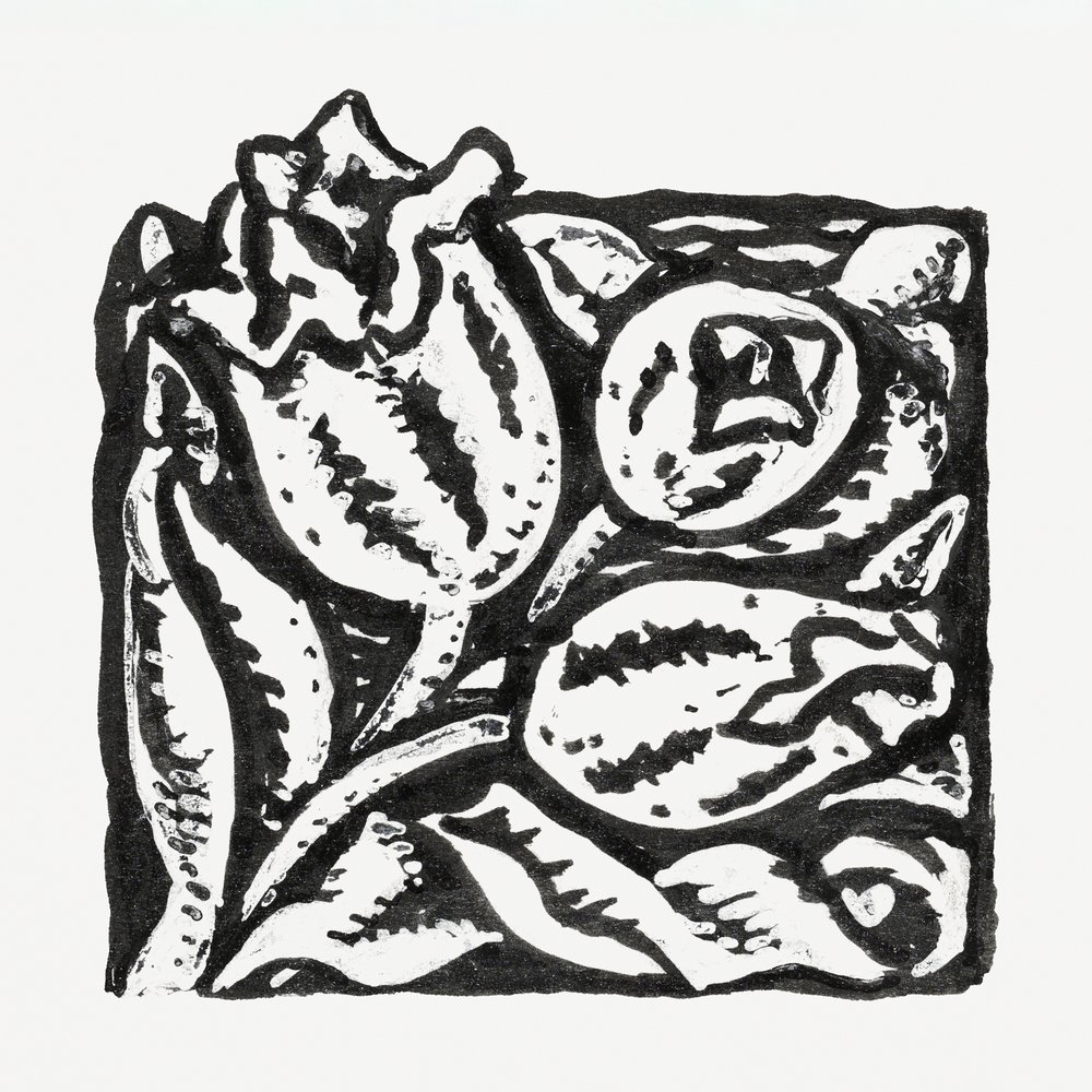 Flower Bud (ok. 1891–1941) autorstwa Leo Gestel
