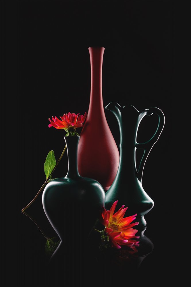 Eleganckie wazony „Bloom” autorstwa Lydia Jacobs