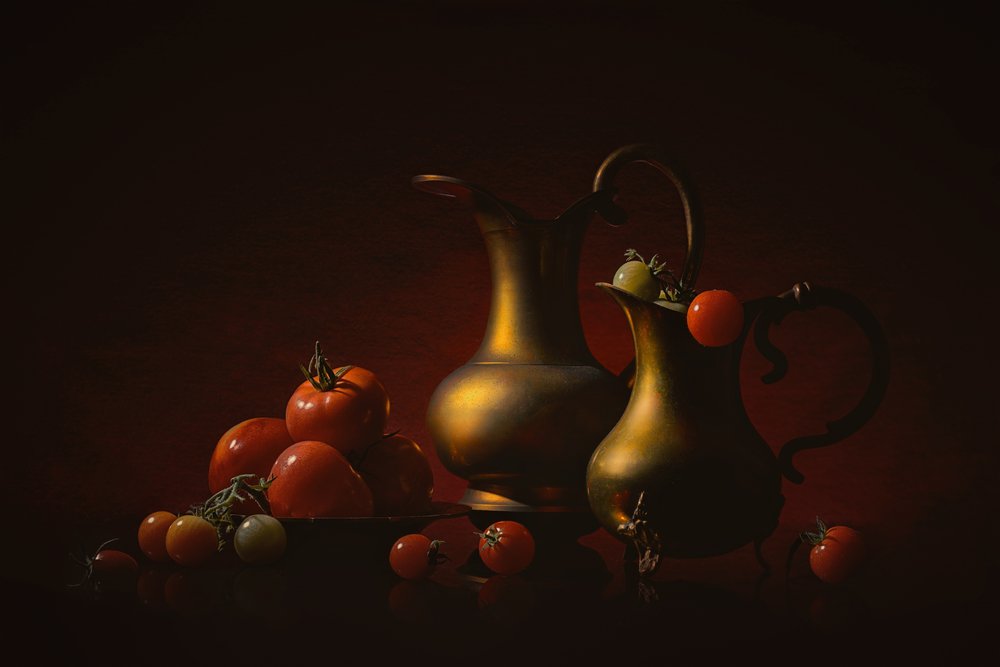 Pomidory „Golden Pitchers” autorstwa Lydia Jacobs