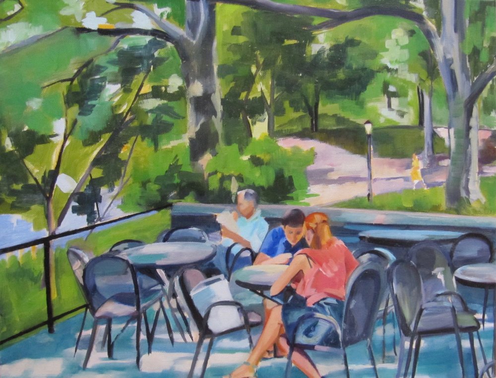 Kawiarnia „Park Cafe” autorstwa Maxine Shore