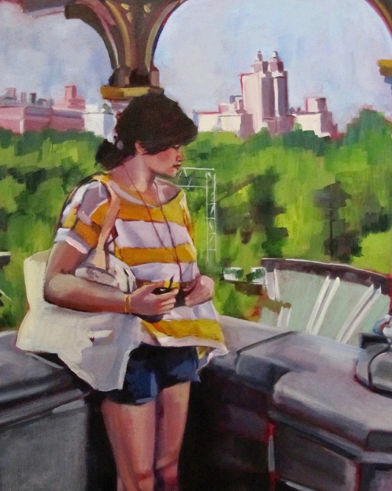 Park miejski „Przemyślana Kobieta” autorstwa Maxine Shore