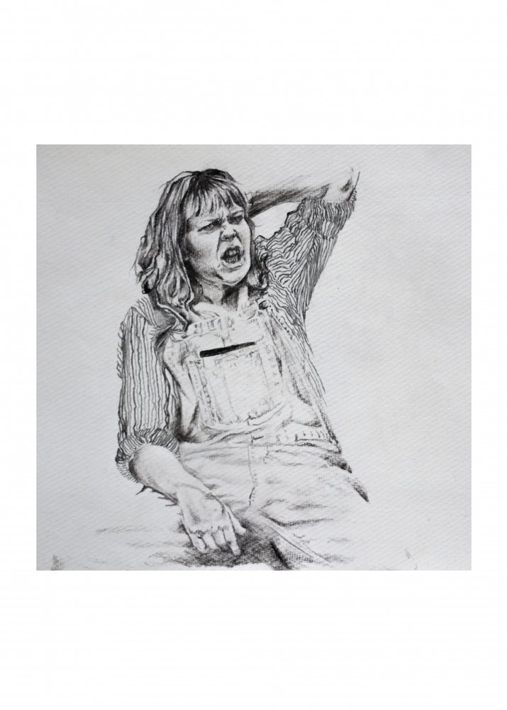 Surowy portret frustracji autorstwa May Hilma