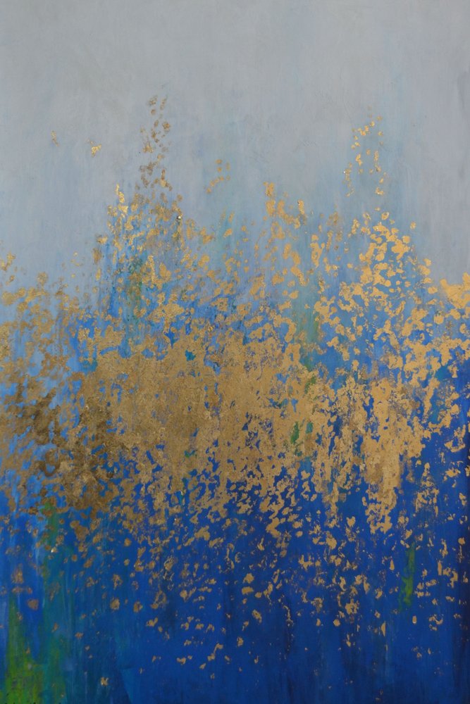 Lśniące niebieskie fale autorstwa Natalie Avondet
