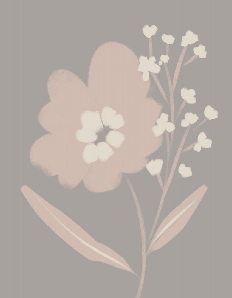 Soft Blush Botanicals autorstwa Nikita Jariwala
