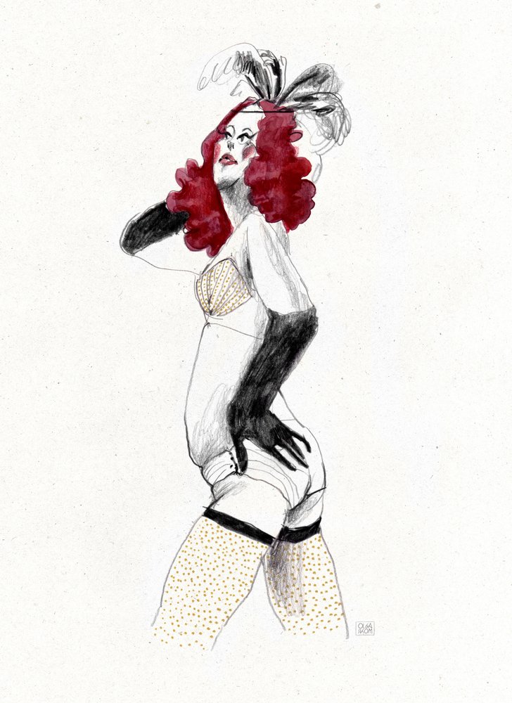 Burleska autorstwa Olga Skomorokhova
