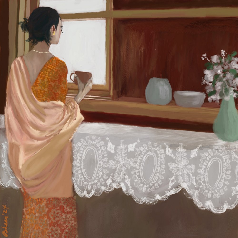 Spokojny poranny widok autorstwa Osheensgallery