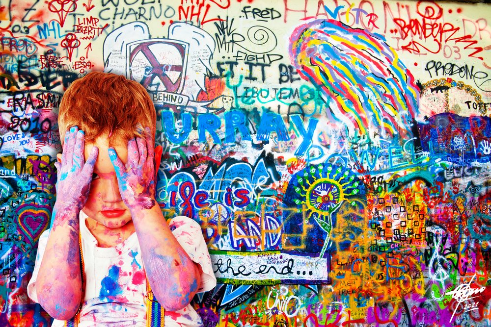 Dziecko-artysta I autorstwa Osvaldo Russo