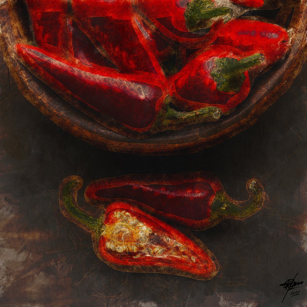Red Hot Chili autorstwa Osvaldo Russo