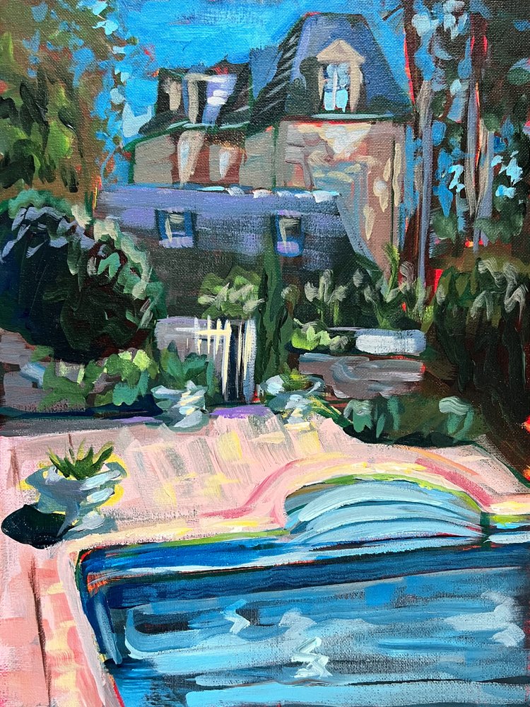 Pełen życia domek ogrodowy autorstwa Pauline Wegman | Key and Sea Creative