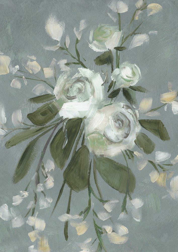 Stonowane kwiatowe motywy autorstwa Rosana Laiz Blursbyai