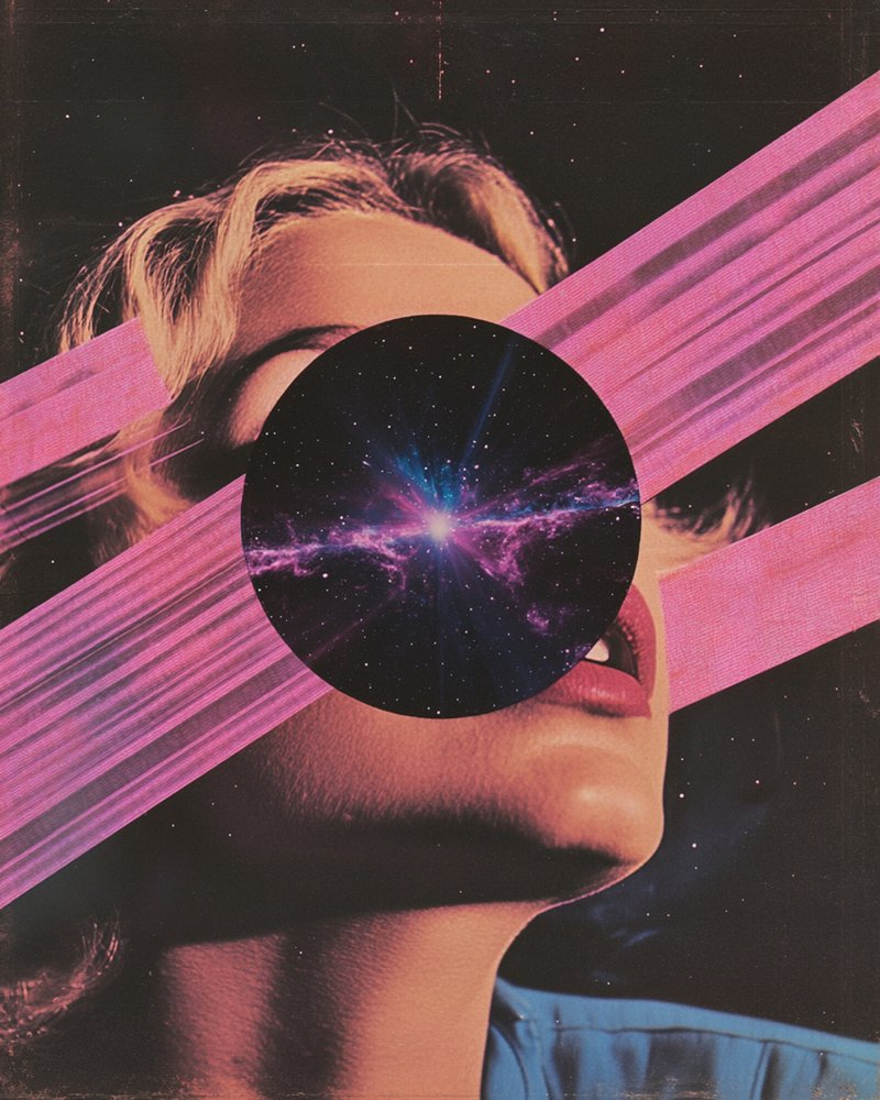 Surrealistyczne spojrzenie w kosmos autorstwa Samantha Hearn