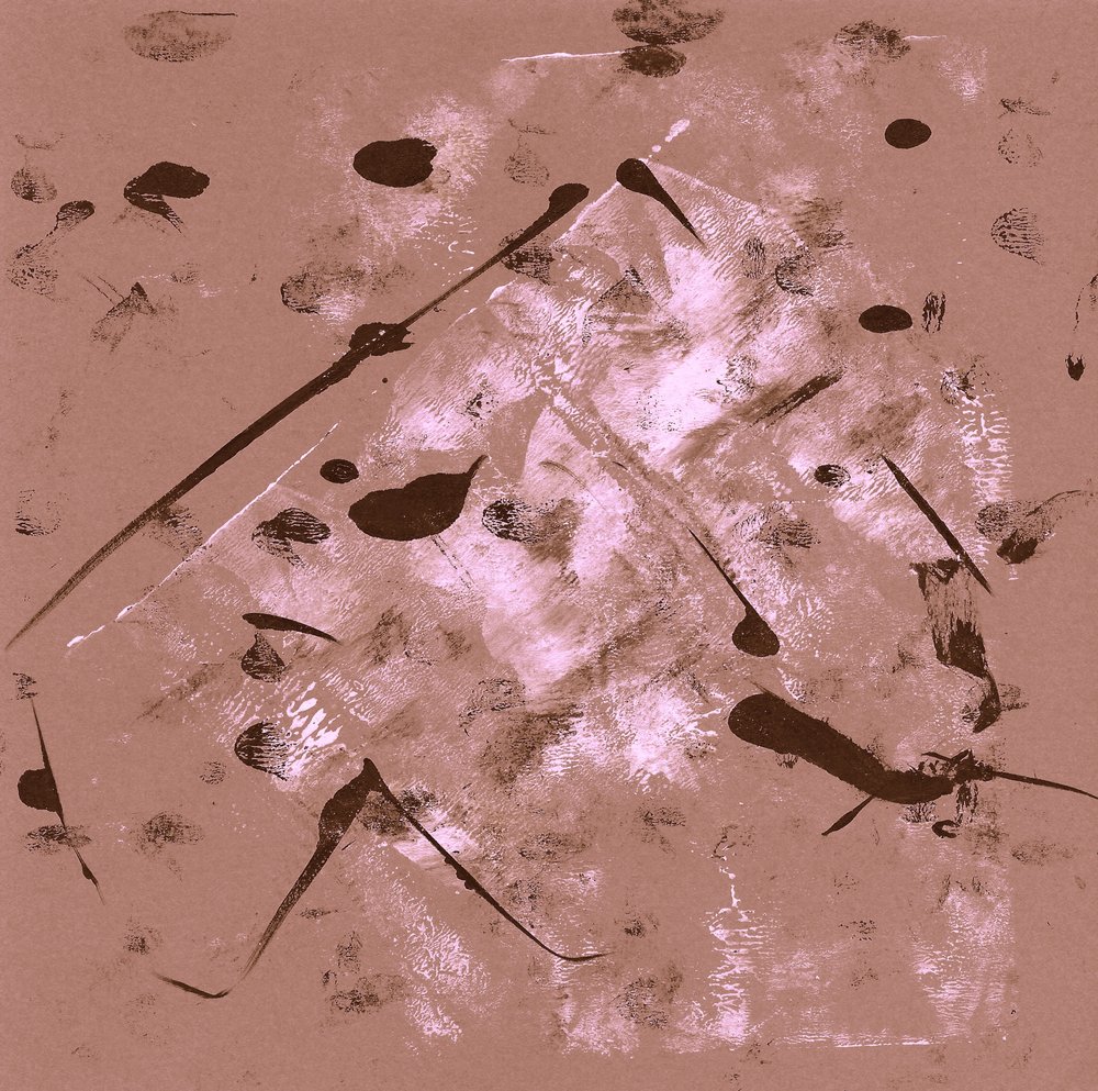 Abstrakcyjne rozpryski farby autorstwa Santhosh ch