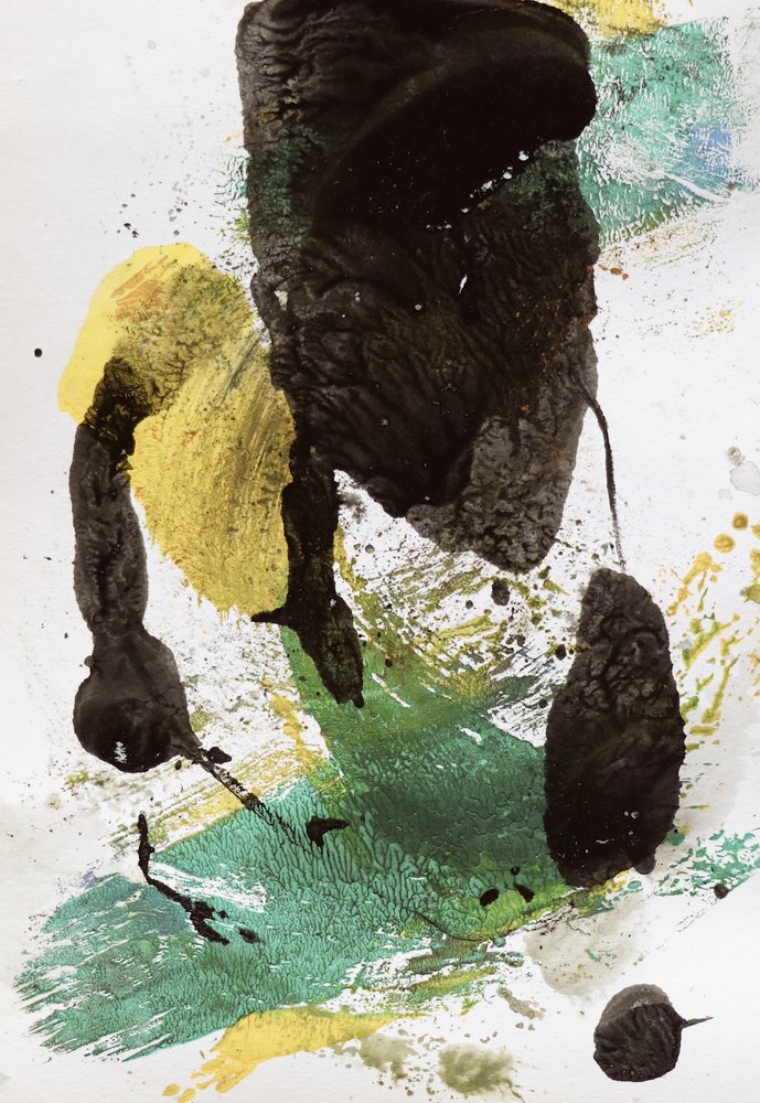Nowoczesne abstrakcyjne pociągnięcia autorstwa Santhosh ch