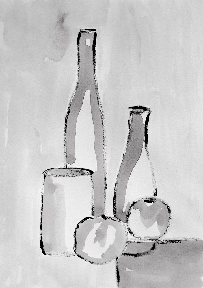 Monochromatyczna cisza autorstwa Santhosh ch
