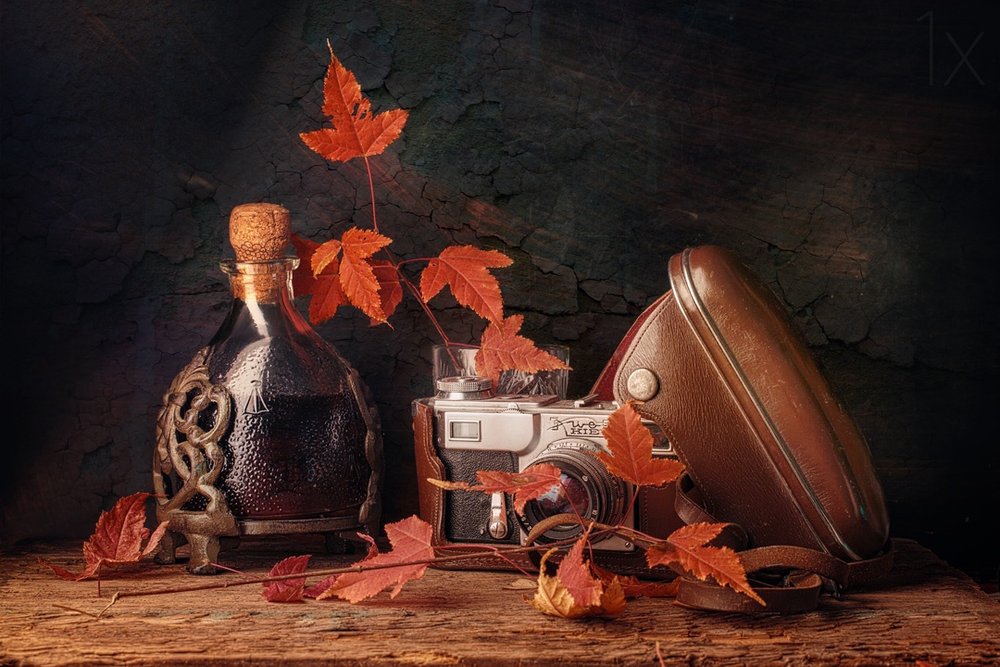 Retro jesienna martwa natura autorstwa Stanislav Aristov