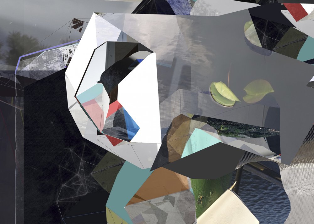 Fragmentaryczna abstrakcja geometryczna autorstwa Stefan Fransson