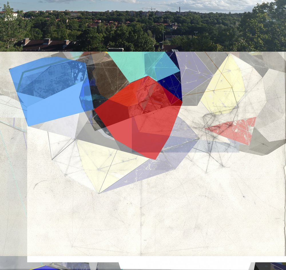Geometryczny pejzaż miejski autorstwa Stefan Fransson