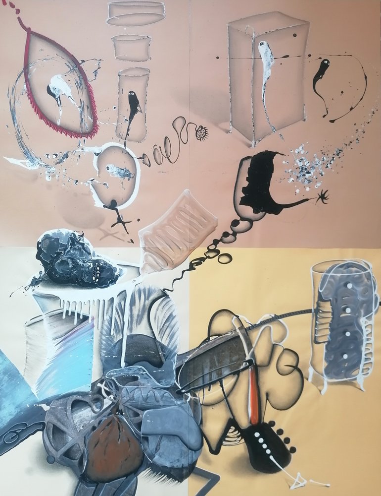 Dynamiczne abstrakcyjne formy autorstwa Stefano Mazzolini