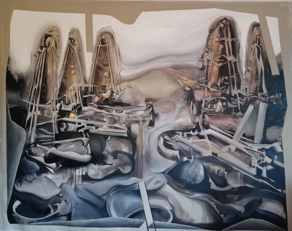 Nawiedzające surrealistyczne iglice autorstwa Stefano Mazzolini