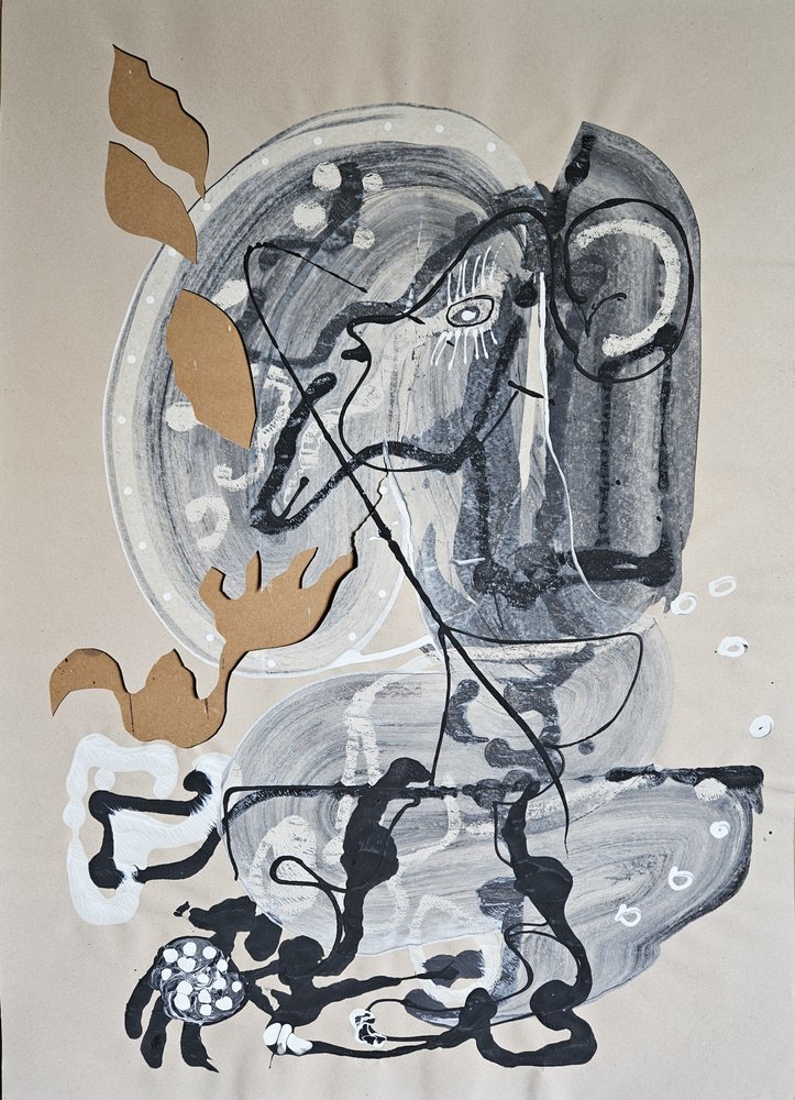 Monochromatyczna płynna forma autorstwa Stefano Mazzolini