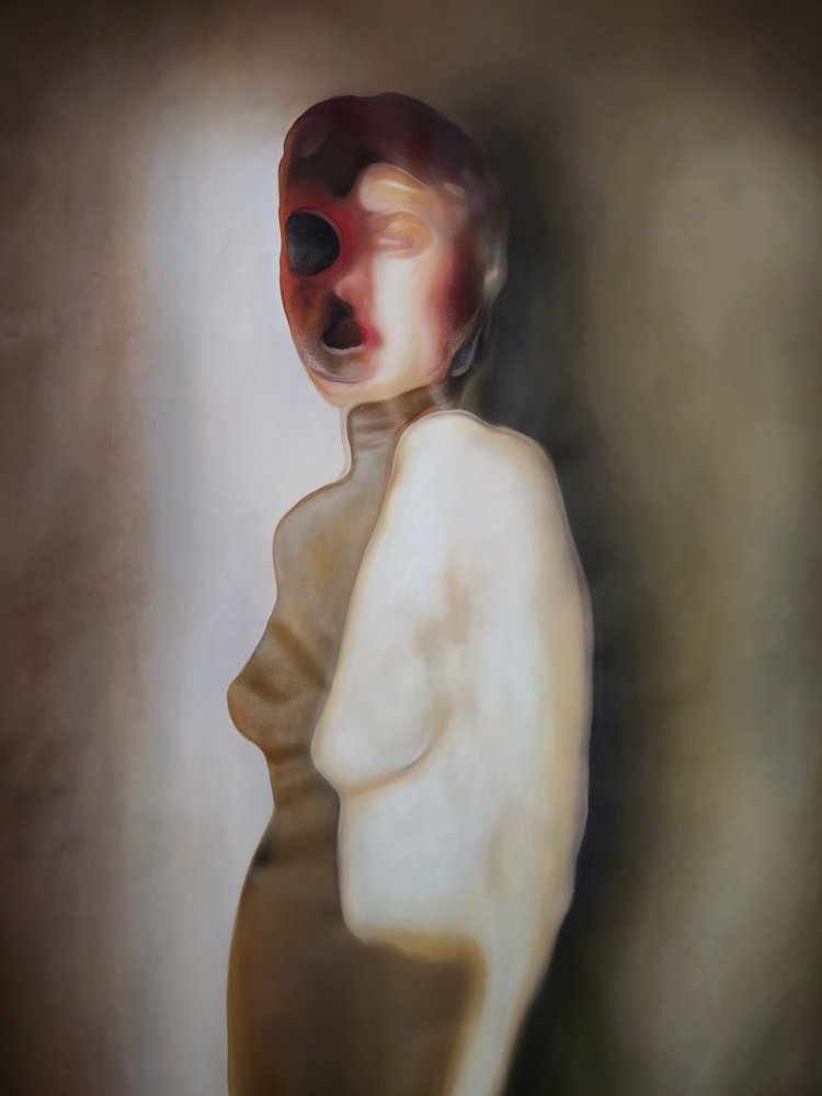Surrealistyczna kobieca forma autorstwa Stefano Mazzolini
