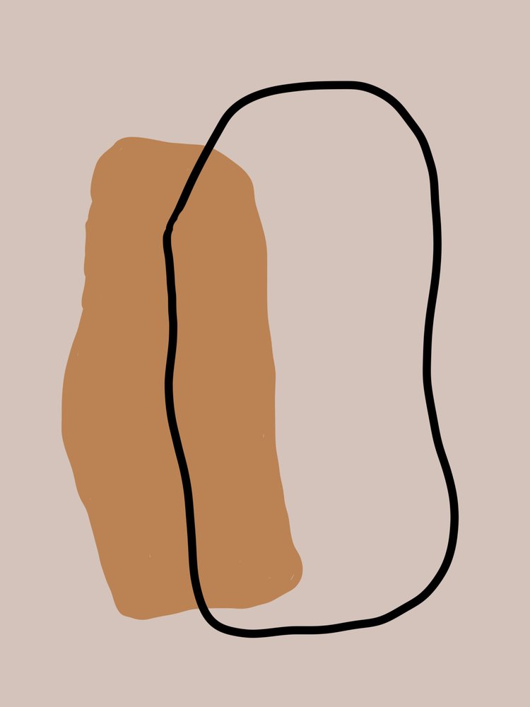 Nowoczesna abstrakcja organiczna autorstwa Studio Palette