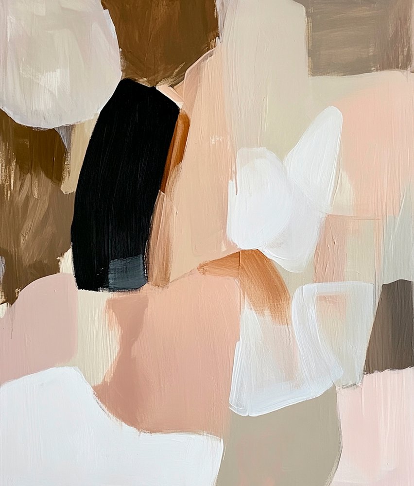 Delikatne, abstrakcyjne kształty autorstwa Studio Palette