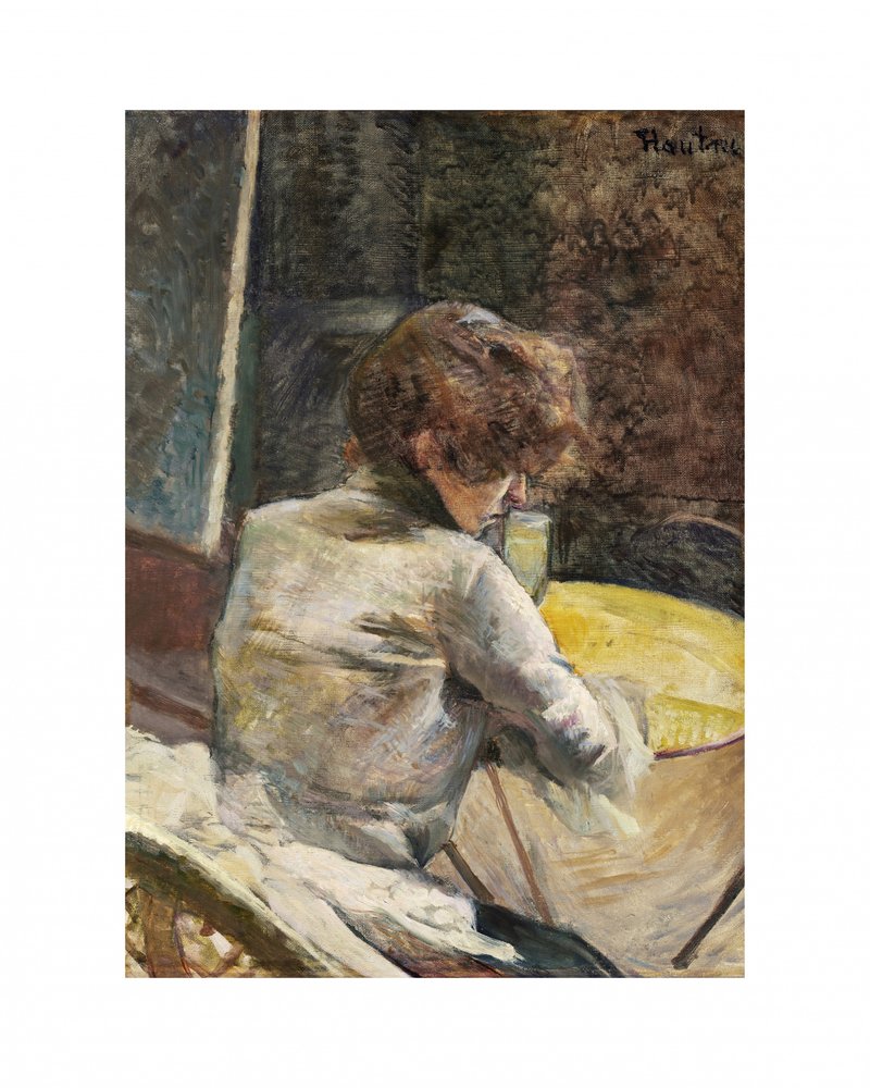 Oczekiwanie (ok. 1887 r.) autorstwa TOULOUSE LAUTREC