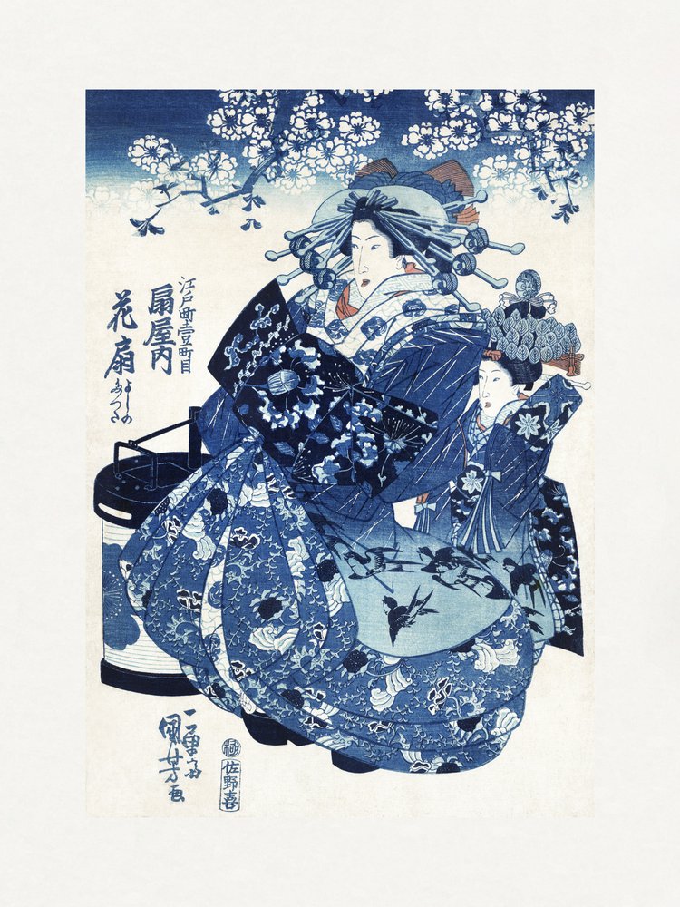 Japonka (1798–1861) autorstwa Utagawa Kuniyoshi