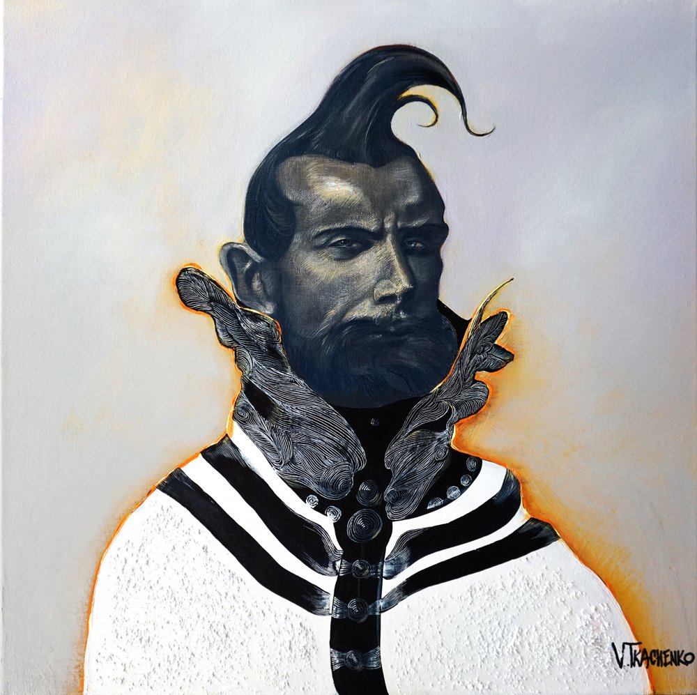 Portret dostojnego dandysa autorstwa Victor Tkachenko