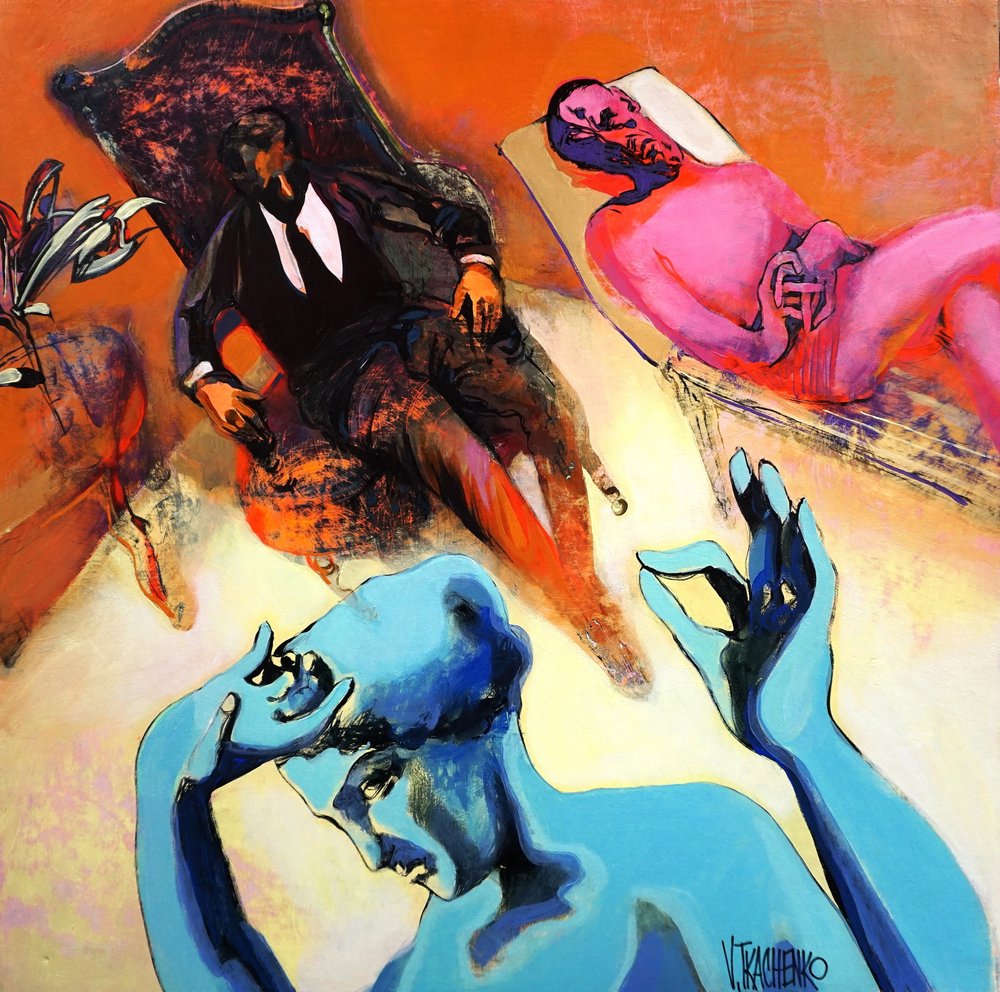 Surrealistyczna sesja terapeutyczna autorstwa Victor Tkachenko