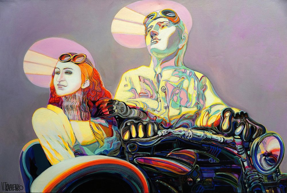 Pełna wrażeń podróż motocyklowa autorstwa Victor Tkachenko