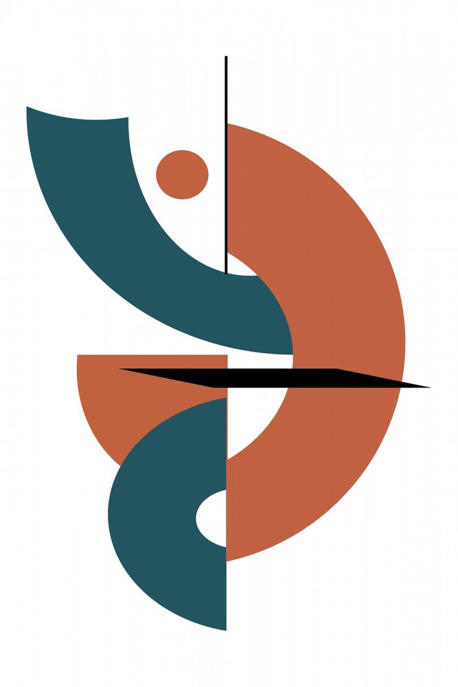 Abstrakcyjne kształty geometryczne autorstwa cartissi