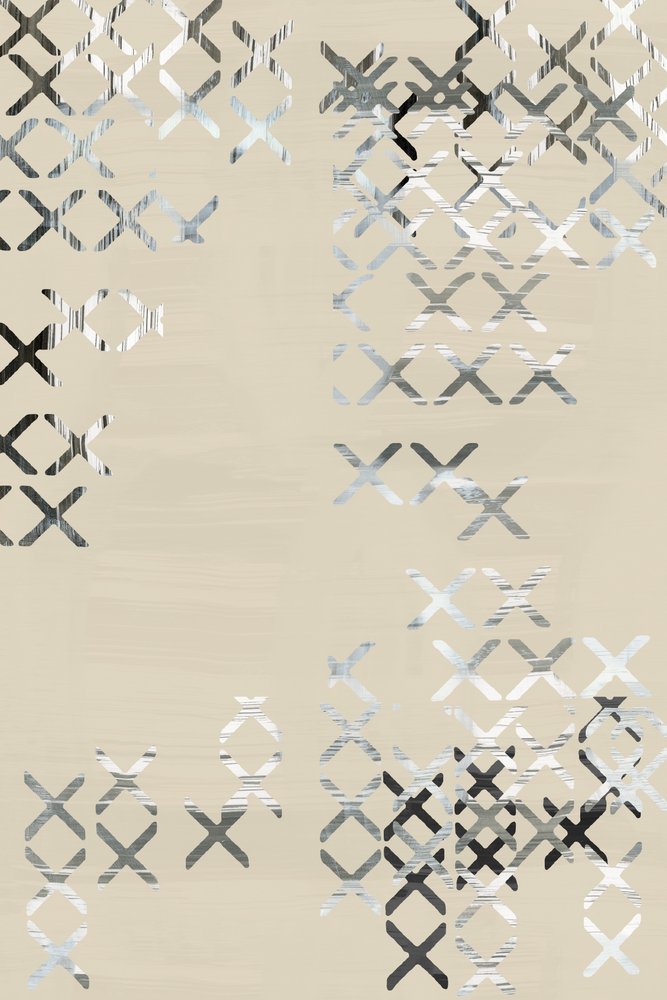 Geometryczny wzór krzyża autorstwa cartissi