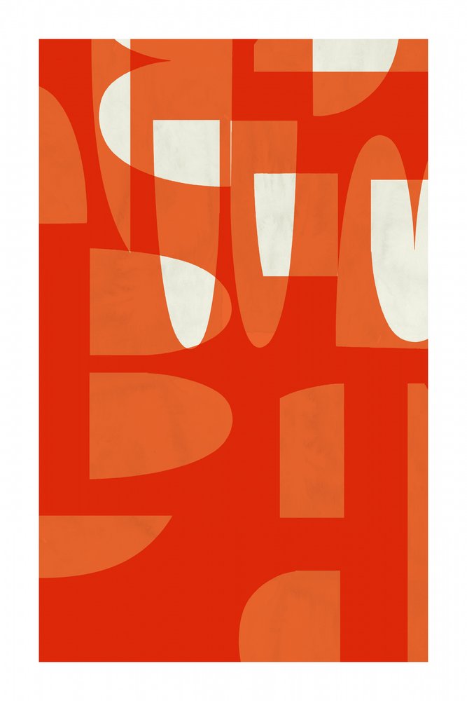 Kształty w stylu Mid-Century Modern autorstwa cartissi