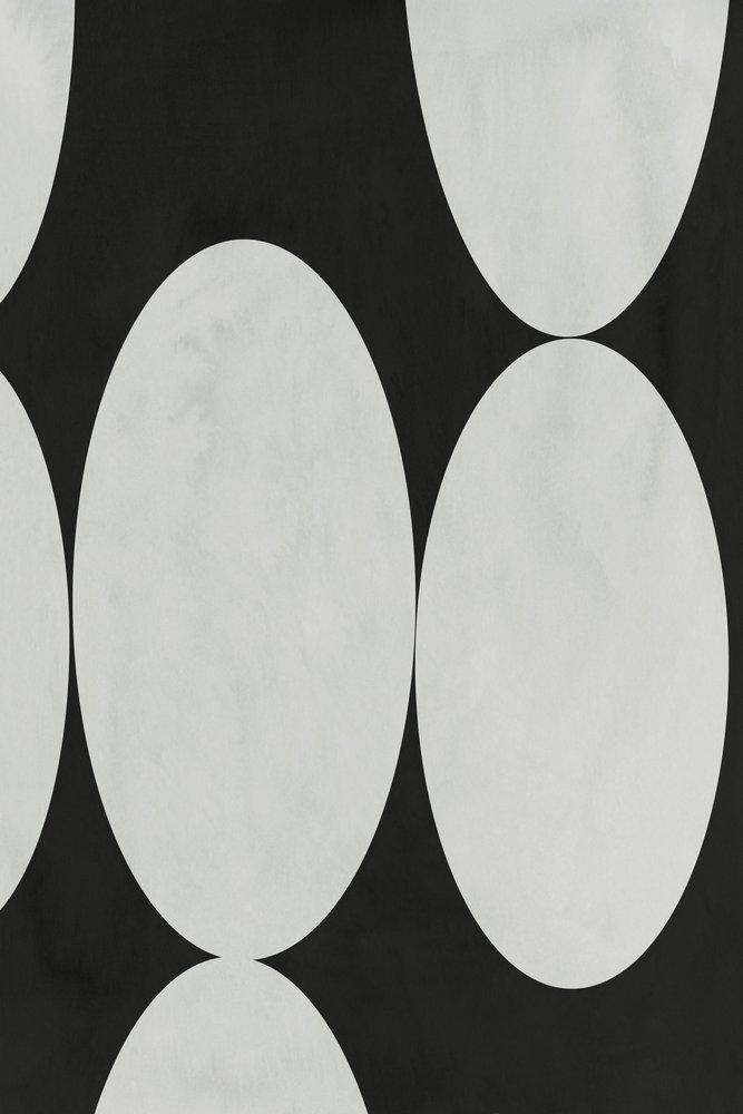 Wzór z monochromatycznych owalów autorstwa cartissi