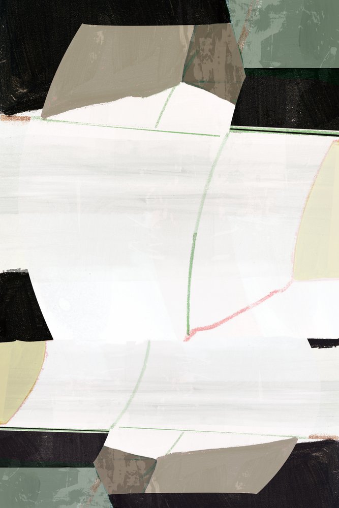 Stonowana abstrakcja geometryczna autorstwa cartissi