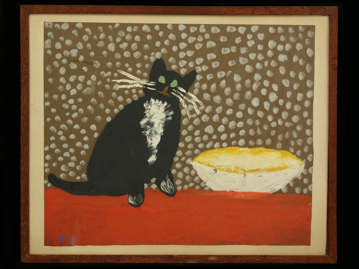 Cat autorstwa Pata Berrisforda, 6 lat, 1948 (plakat na papierze) autorstwa Unknown