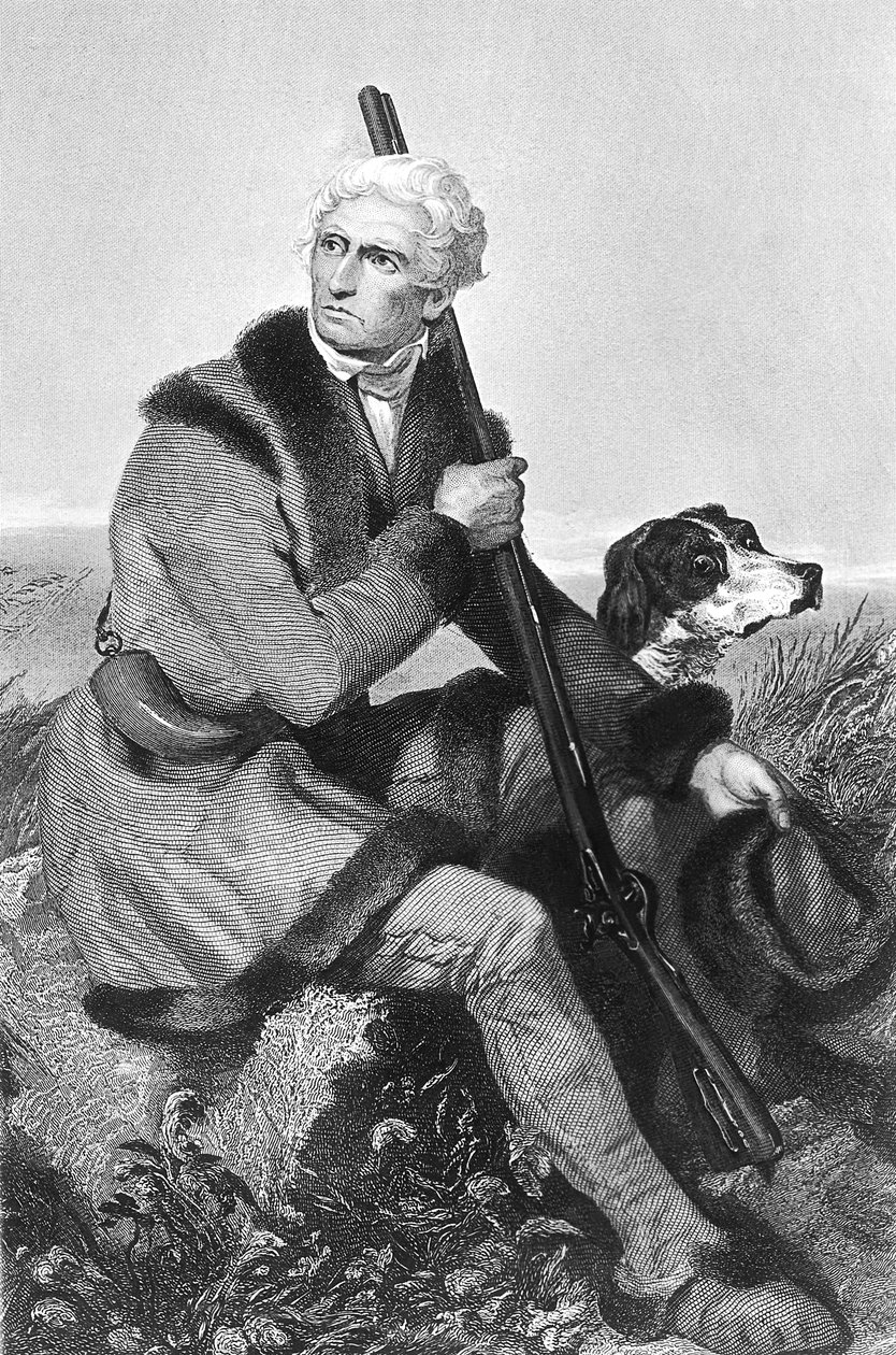 Daniel Boone, amerykański pogranicznik autorstwa Unknown